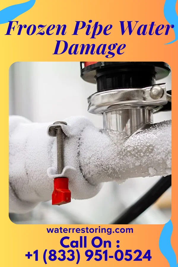 Frozen Pipe Water Damage in Stephens City, VA